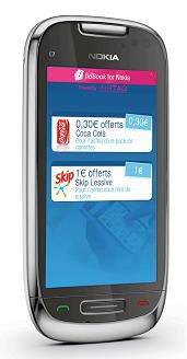 Nokia C7 Airtag NFC
