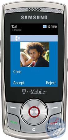Samsung T659 Scarlet avant