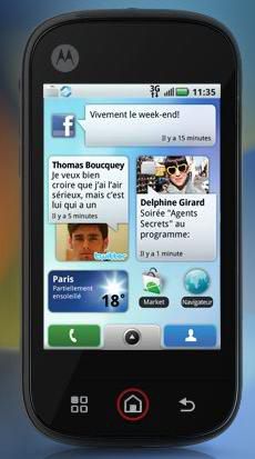 Motorola Dext MOTOBLUR