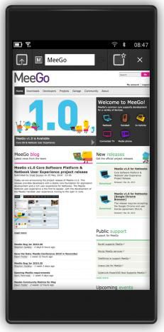 MeeGo interface 02