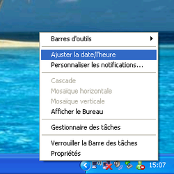 Synchro Horloge 1