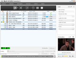Xilisoft AVI MPEG Converter screen