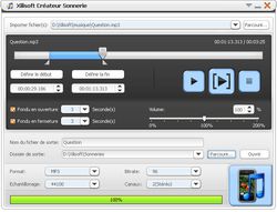 Xilisoft Créateur Sonnerie screen