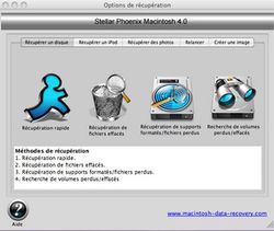 Stellar Phoenix Macintosh Data Recovery screen