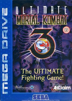 Ultimate Mortal Kombat 3 - jaquette Mega Drive