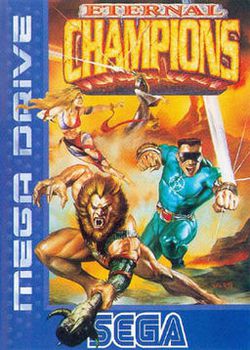Eternal Champions Megadrive - jaquette