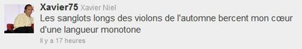 Free Mobile Xavier Niel tweet