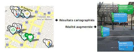 Nomao realite augmentee