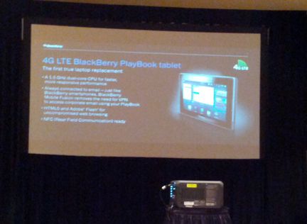 BlackBerry PlayBook 4G