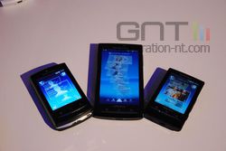 MWC Sony Ericsson X10 gamme 03