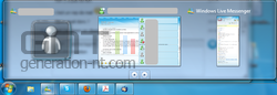 Barre t&acirc;ches Windows 7