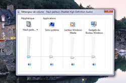 Mélangeur volume Windows 2