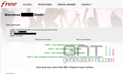 Free Mobile activation 2