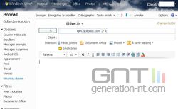 Publication email Facebook 4