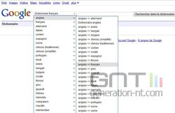Google Dictionnaire 1
