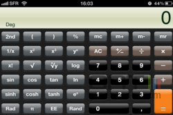 Calculatrice iOS 002