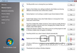 FixWin Windows Explorer