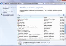 Fonctions inutiles Windows 3