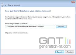 Internet Explorer démarrage 1