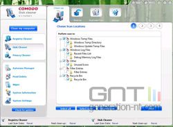Comodo System-Cleaner disque