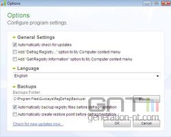 Quicksys RegDefrag 2