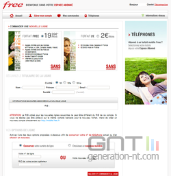 Free Mobile multiligne 3