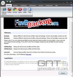 FavBackup