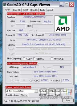 GPU Caps Viewer