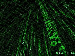 3D Matrix Screensaver 2