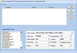 Abcc Free Youtube FLV Downloader&Converter screen