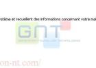 Accès à l'outils de diagnostic du réseau