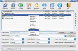 Allok MOV Converter screen