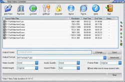 Allok Video Converter screen