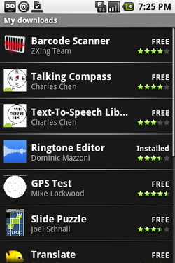 Android market 04