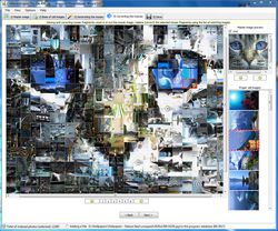 ArtensoftPhotoMosaicWizard screen 2