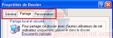 Article n° 102 - Ajout de l'onglet S&eacute;curit&eacute; sous Windows XP version familiale - 2