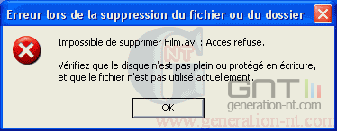 Article n° 123 - Supprimer, d&eacute;placer ou renommer les fichiers AVI - 1