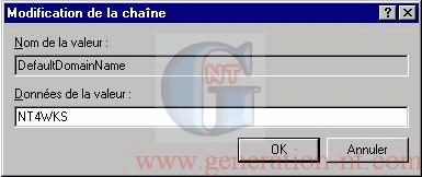 Article n° 128 - Activer le logon automatique sous Windows NT4 - 4