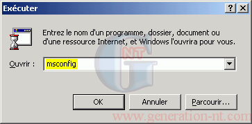 Article n° 151 - Disposer de l'utilitaire de configuration syst&egrave;me - 3