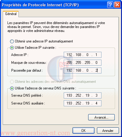 Article n° 16 - Partage internet ICS pour modem USB et ETHERNET. - 16