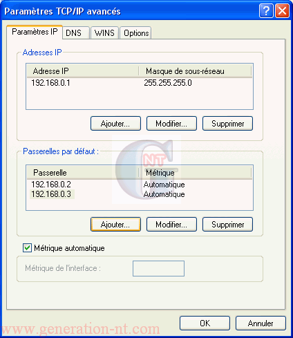 Article n° 16 - Partage internet ICS pour modem USB et ETHERNET. - 17
