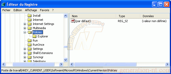 Article n° 190 - D&eacute;sactiver l' acc&egrave;s au gestionnaire des t&acirc;ches de Windows - Gestionnaire des tâches de windows 5