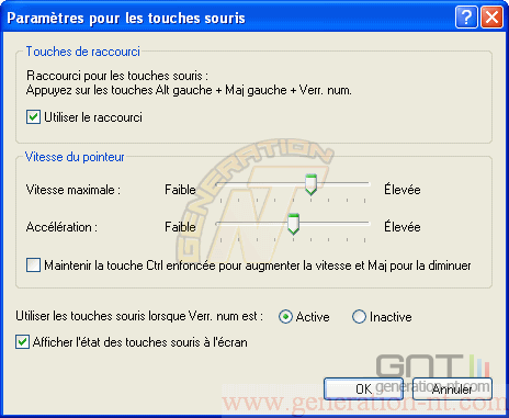 Article n° 197 - Simuler une souris au clavier - Souris virtuelle 3