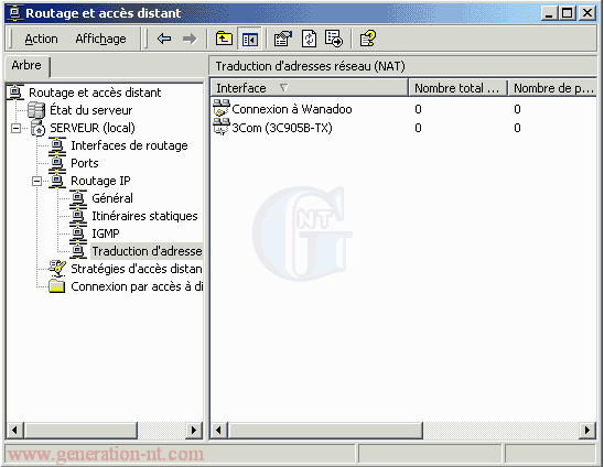 Article n° 21 - Partage de connexion Internet avec NAT - 14