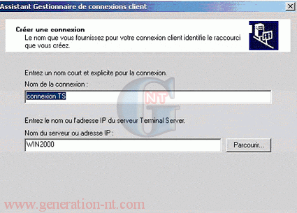 Article n° 27 - Utiliser et paramétrer Terminal Server. - ts54