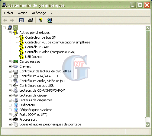 Article n° 39 - Ajout de pilotes dans le CD d'install Windows XP. - nok