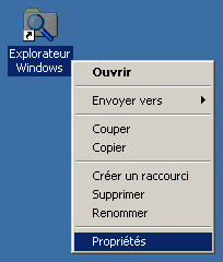 Article n° 44 - Choisir son r&eacute;pertoire initial au lancement de l'Explorateur Windows (NT / 2000 / XP) - 1