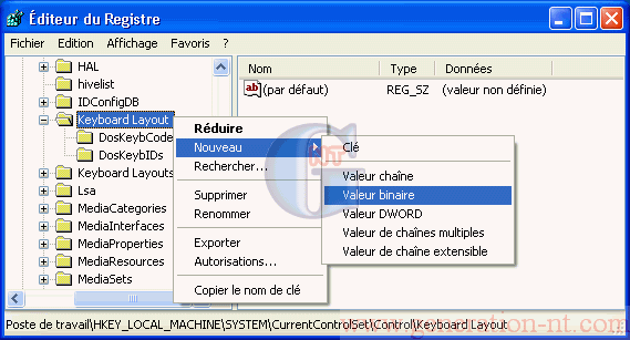 Article n° 48 - D&eacute;sactiver la touche "Windows" de votre clavier (NT4 / 2000 / XP) - 1