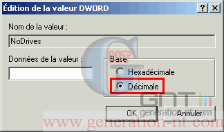 Article n° 53 - Cacher un lecteur du poste de travail (NT4 / 2000 / XP) - 4