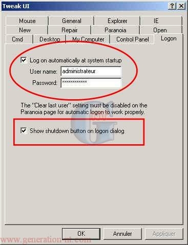 Article n° 54 - Installation et description de Tweak UI - 1
